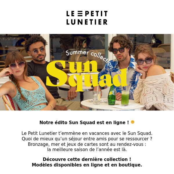 🌞 Sun Squad : l'édito est en ligne ! 🌞