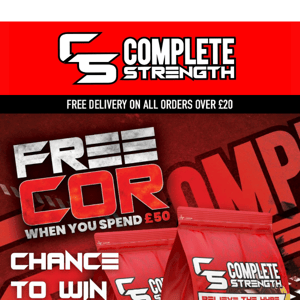 Win £100 Gift Card with FREE COR Offer This Weekend 🏋️