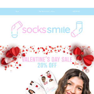 Valentine's Day Socks ❤️ 😍