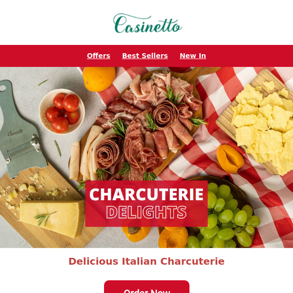 Exquisite Italian Charcuterie!