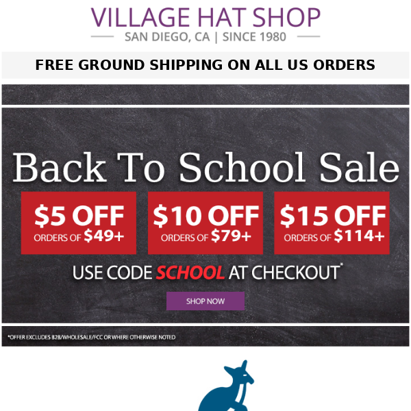 New Kangol Available Now | LAST CHANCE Up To $15 Off Back To School Sale