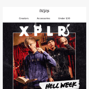 [ALMOST SOLD OUT] Hell Week Merch! 🔥