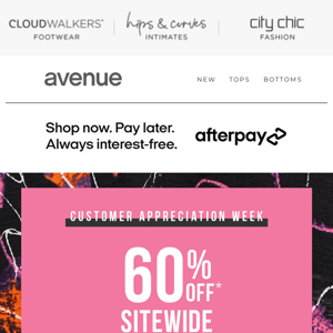 NEW Collection: Color My World With 60% Off* Sitewide