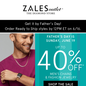 Up to 40% OFF—Just in Time for Father's Day!