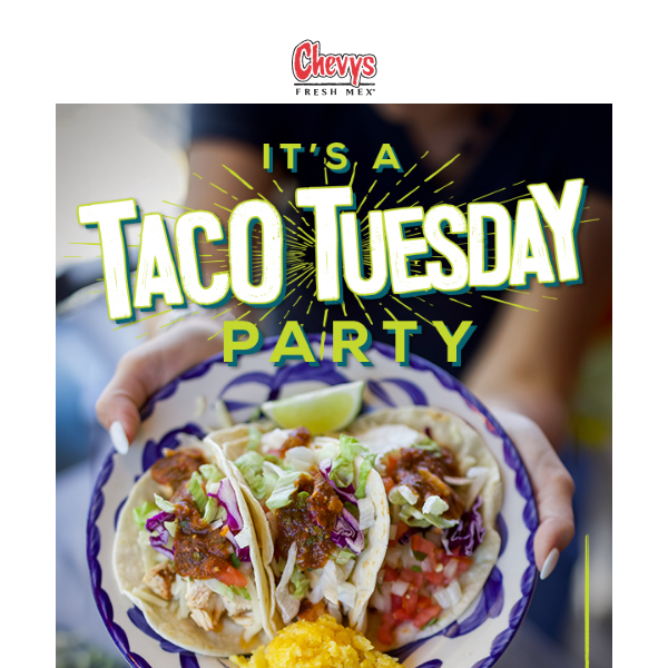 $3 Taco Tuesday is Calling Your Name!