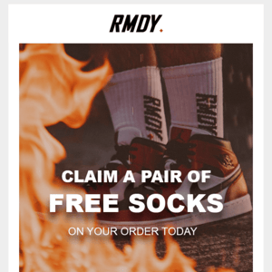 Claim Your Free Socks!