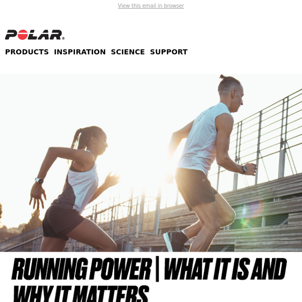 Running Power | What It Is and Why It Matters