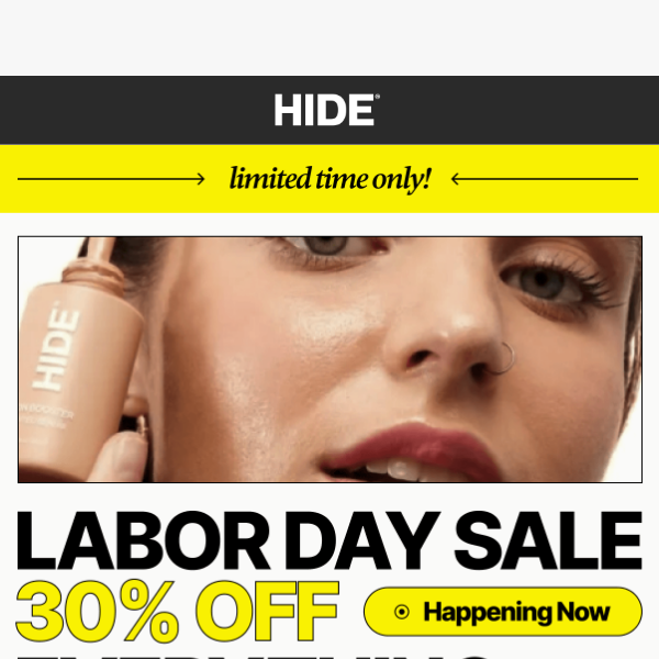 LABOR DAY DEAL- 30% OFF EVERYTHING