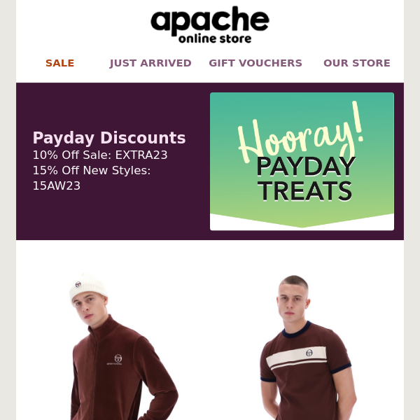 💷 Apache Your Payday Treats Have Arrived!