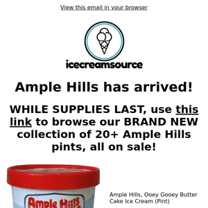 Introducing AMPLE HILLS to icecreamsource.com 🍦