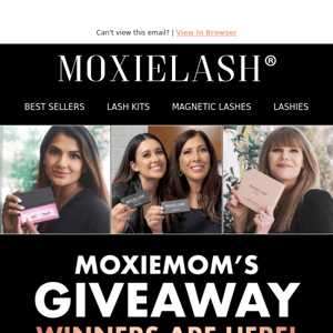 MoxieMom’s Giveaway Winners Are…
