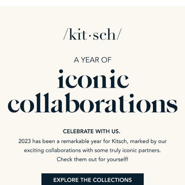 Kitsch x Icons: Our Collab Highlights! ✨