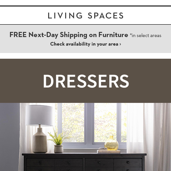 Store in Style: Dressers UNDER $400