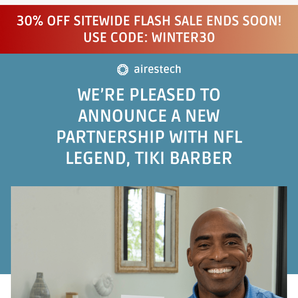 NFL Legend Chooses Aires Tech! 🏈