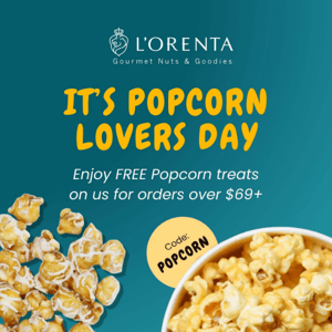 Love Popcorn Friend? 🍿