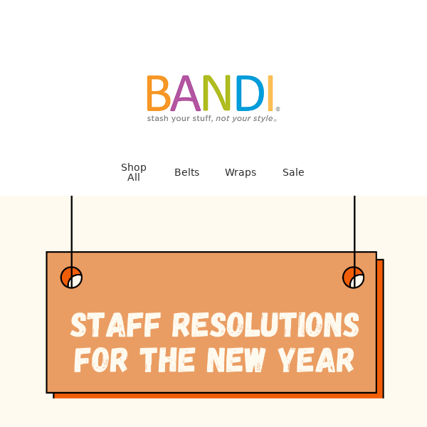 BANDI's New Year's Resolutions ✨