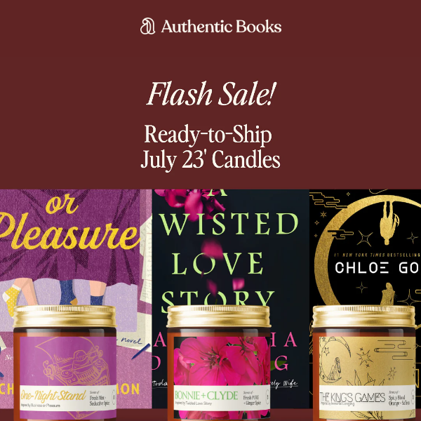 Authentic Books Here! Flash Sale!