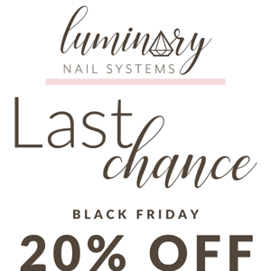 Last Chance To Save!   🕚