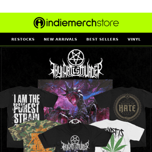 Thy Art Is Murder Decade Of Hate Merch!