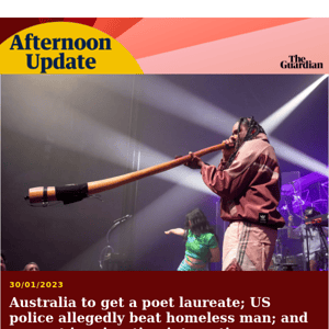 Big day for the arts | Afternoon Update from Guardian Australia