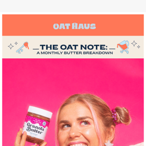 THE OAT NOTE: hellos, goodbyes, and big news!!