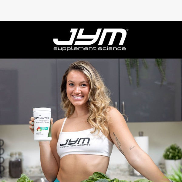 JYM Greens and Black Friday Deals — Spend More & Get More!