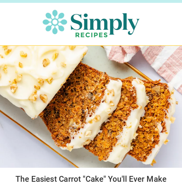 The Easiest Carrot “Cake” You'll Ever Make