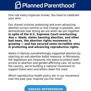 VOTE: What win for abortion access inspires you most?