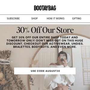 bootaybag is a monthly subscription for undies ✨ Starting at just $10 per  month & free shipping , you can also customize it to your…