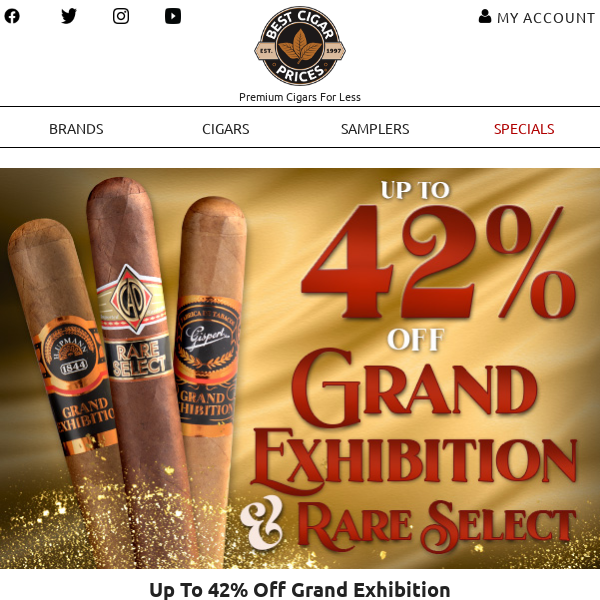 🌟 Up To 42% Off Grand Exhibition & Rare Select 🌟