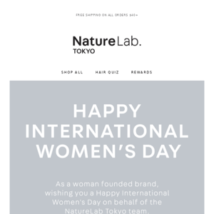 Happy International Women's Day ✊