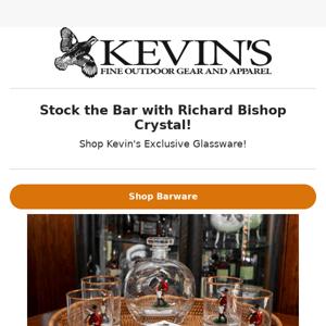 Stock the Bar with Richard Bishop Crystal!
