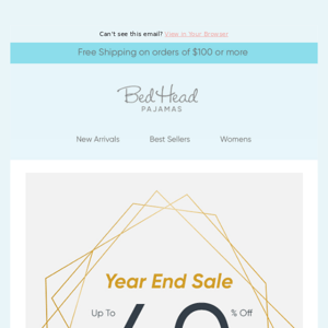 Year-End Sale Event: Enjoy Up To 40% Off