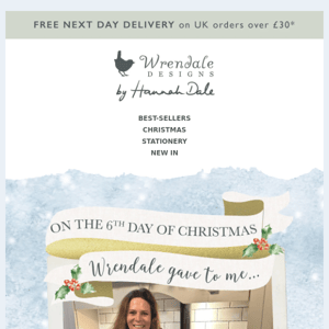 On the 6th day of Christmas Wrendale gave to me...✨