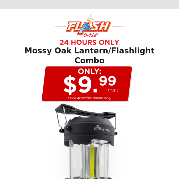 Mossy Oak Lantern/flashlight Combo 