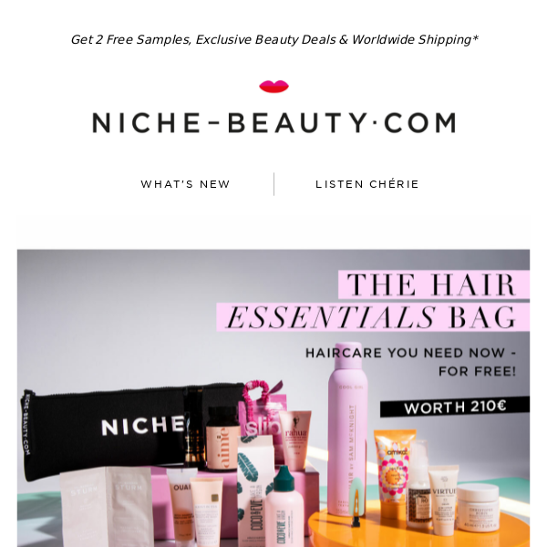 The Hair Essentials Bag is back - limited time only!