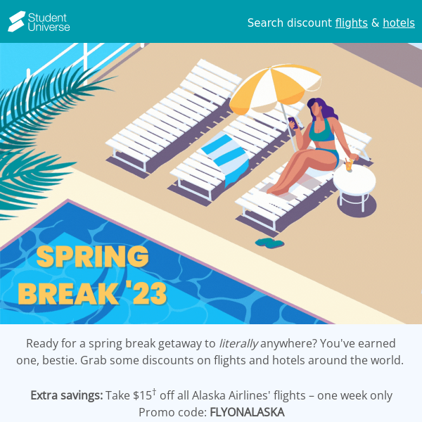 Top spring break deals + free flights to Fiji 🫶