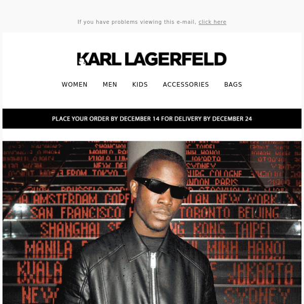 Nights Out Your Way with KARL LAGERFELD JEANS