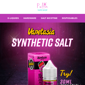 🍓TRY! Vapetasia Synthetic Salt 30mL available!💦