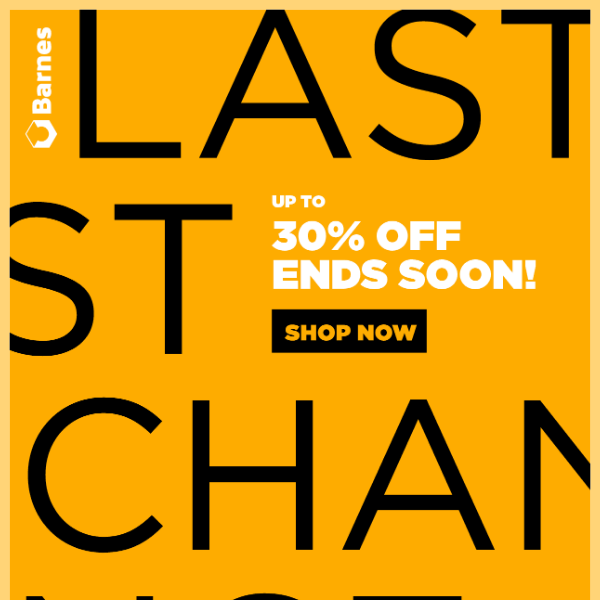 📣 Last Chance - Don’t miss out on exclusive savings!