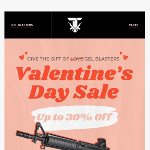 Say “I Love You” with a New Blaster: Up to 30% OFF 💗