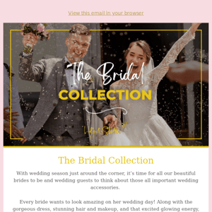 15% off our Bridal Collection - Lily & Stella VIP