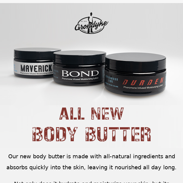 NEW 🚨 Grondyke Body Butter