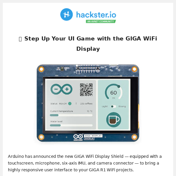 News from Hackster.io ⚡