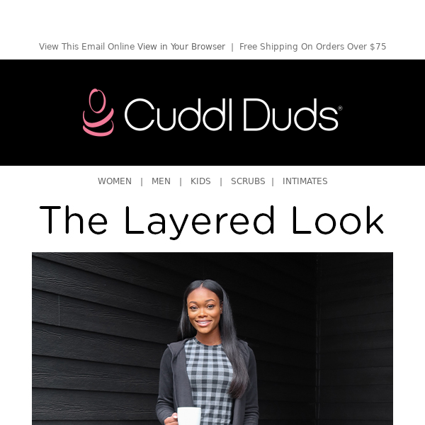 Layering with Cuddl Duds + Giveaway