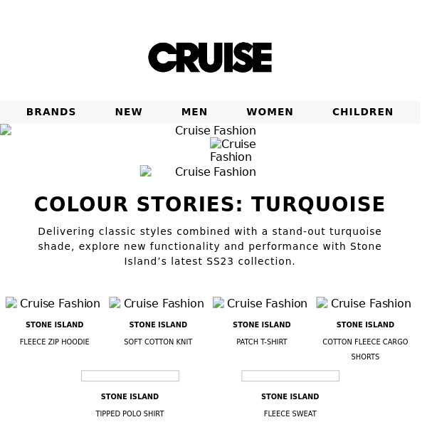 Stone Island Colour Stories: Turquoise