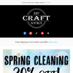 🌷20% off Spring Clean