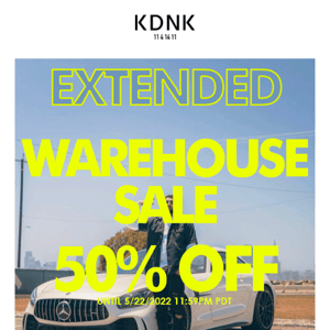 50% OFF EXTENDED 💣
