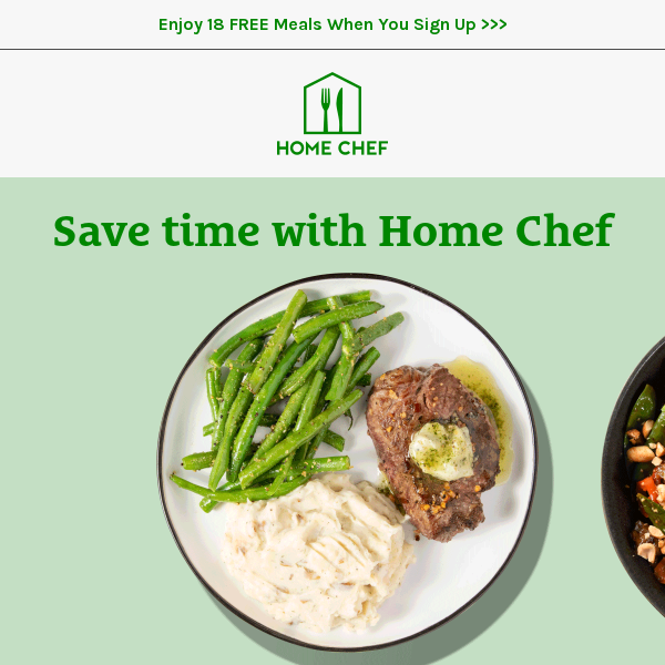 ⛔No self-checkouts here! Home Chef makes it easy to skip the grocery store
