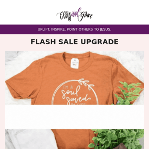 🎄 Christmas Clearance Flash Sale + Free Mystery Tee at Elly and Grace! 🎁